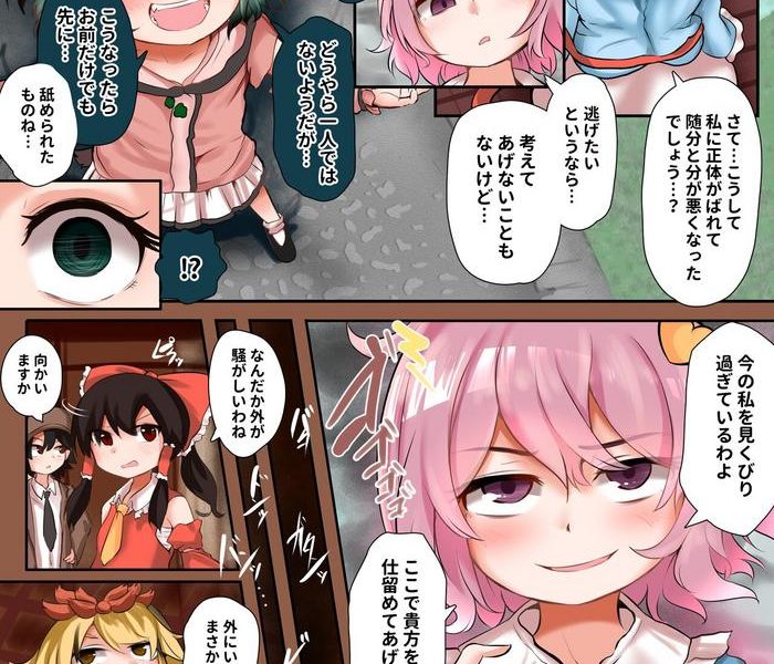 ponkotsu gekisen tantei komeiji satori vs mizuchii hyoui kasodani kyouko cover